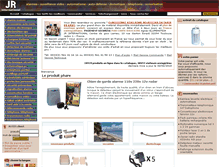 Tablet Screenshot of jr-alarme.info